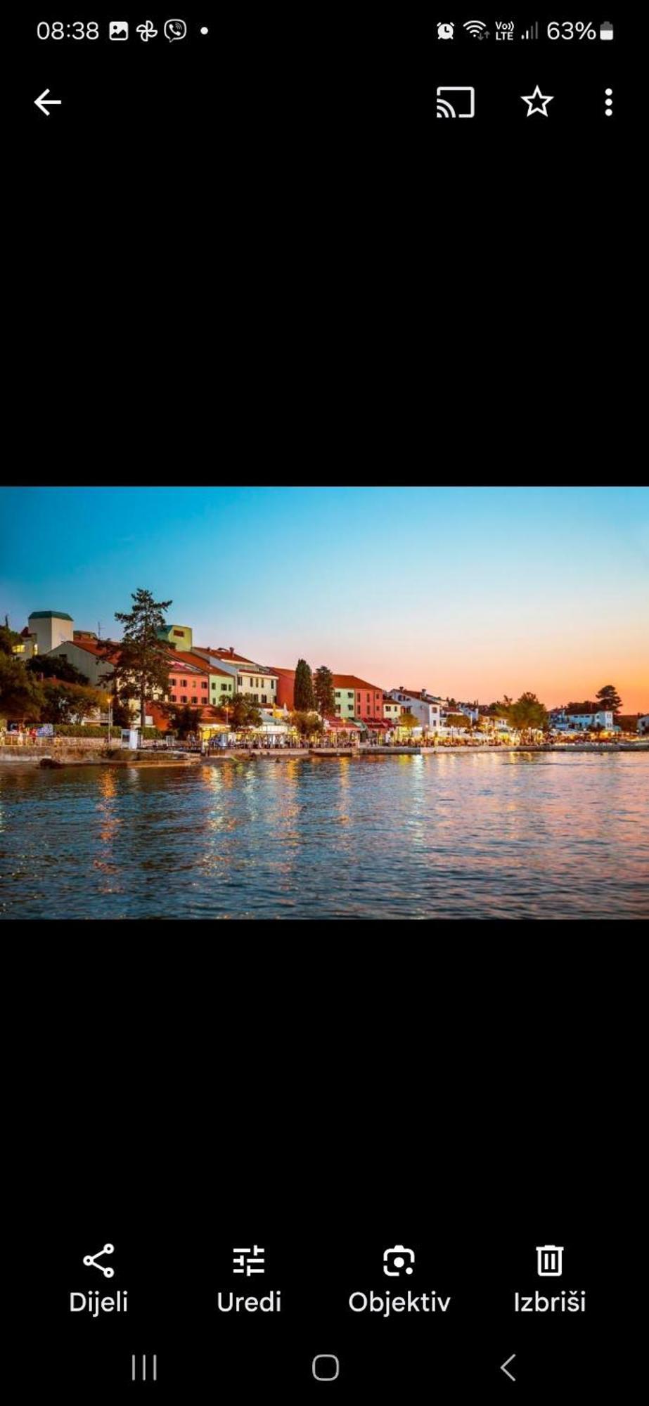 Centar Njivice Apartman Kültér fotó